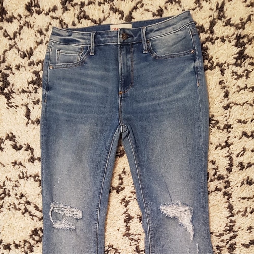 DRIFTWOOD Isabel Frayed Flare jeans - size 27